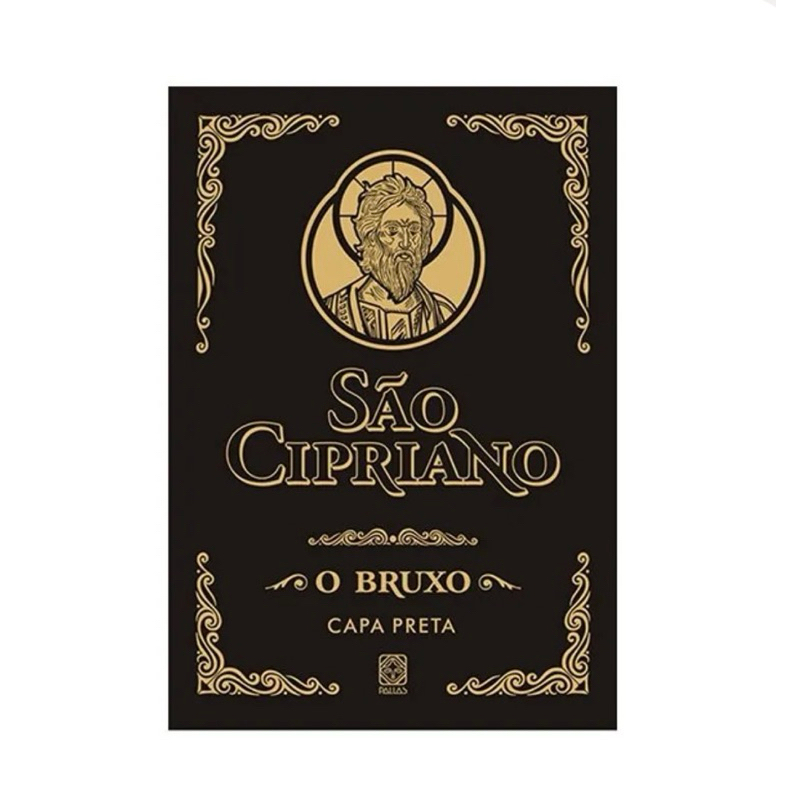 São Cipriano, o Bruxo ( Capa Preta ) - Livro