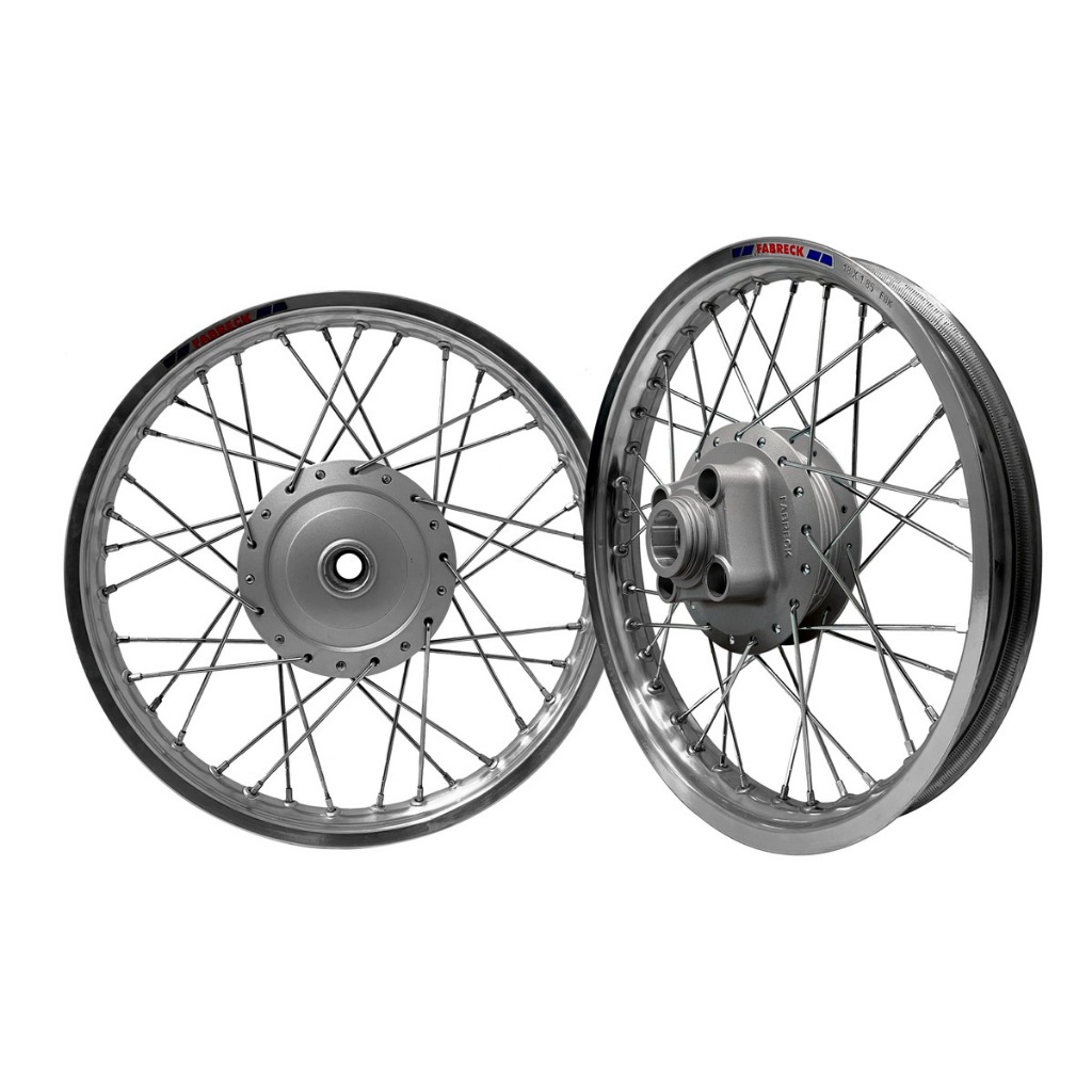 Par Aro Alumínio Roda Inox Titan 125 00/04 Fan 125 05/08 Ks