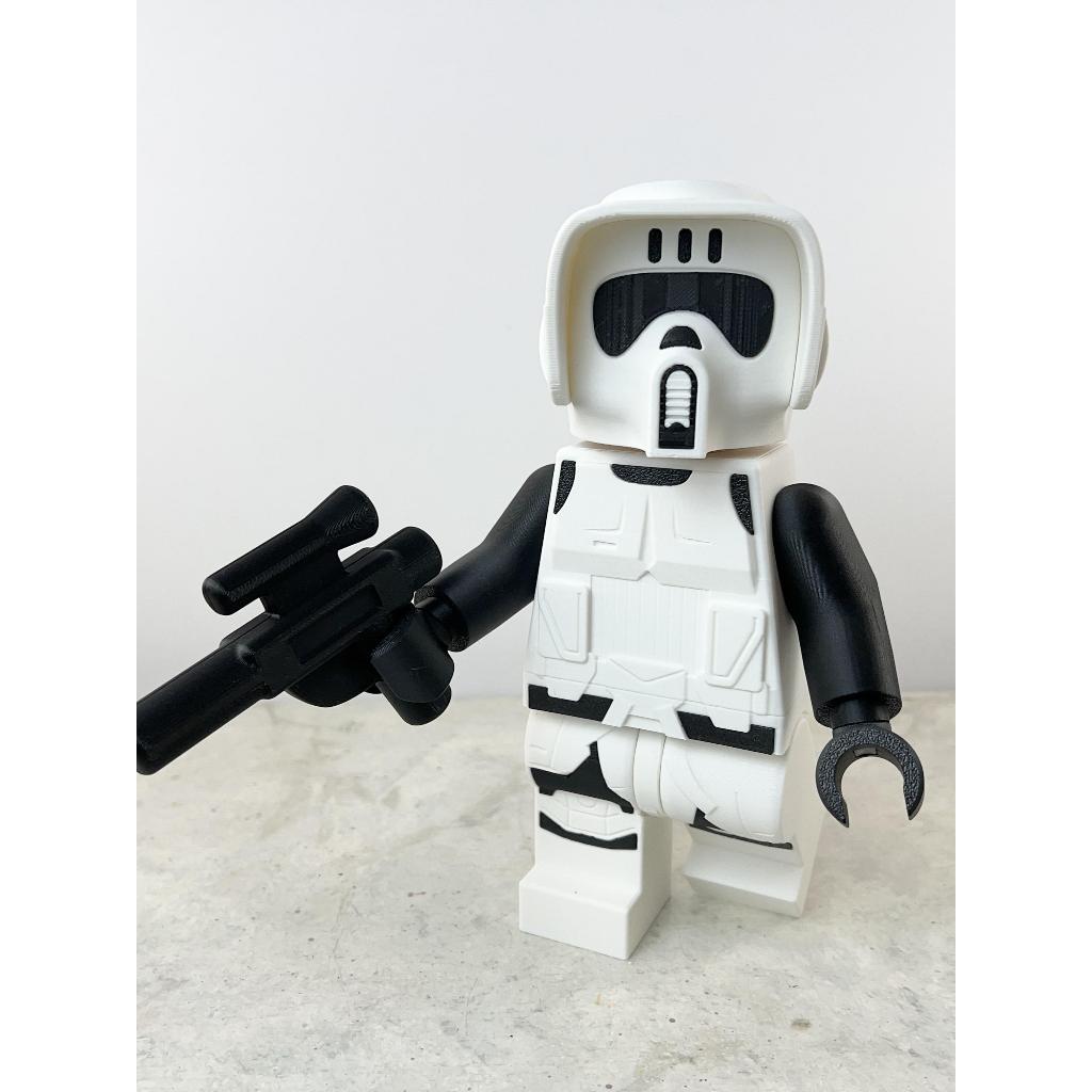 Mega Lego Boneco Scout Trooper 20cm exclusivo Star Wars