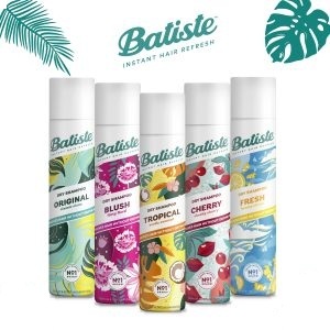 Shampoo a Seco Batiste 200ml | Cabelos Limpos Sem Água | Todas Fragrâncias e Cores em Oferta na Shopee