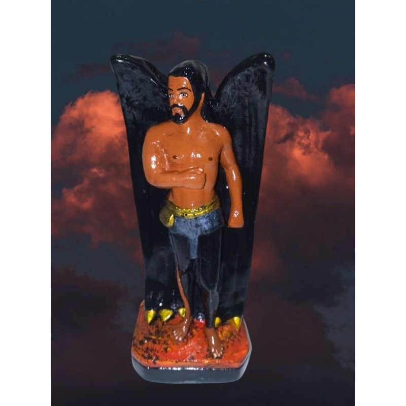 Exú Asa Negra/ Exú Morcego<< 25cm >>