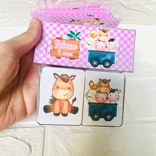 10 JOGOS DA MEMÓRIA PERSONALIZADO FAZENDINHA - Jogo da memória personalizado em diversos temas