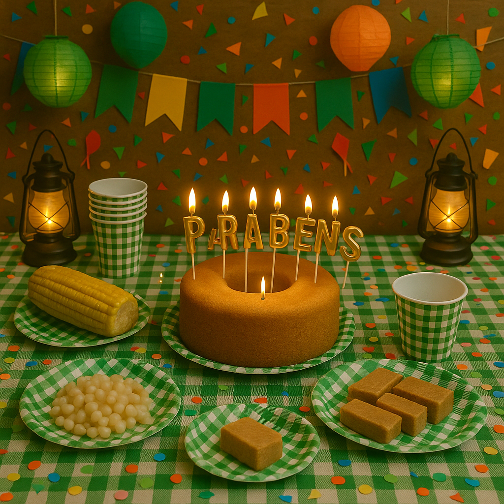 KIT VERDE XADREZ 20 PRATOS+20 COPOS DE PAPEL DESCARTÁVEL  ( SILVER FESTAS ) FESTA JUNINA 2025 em Oferta na Shopee