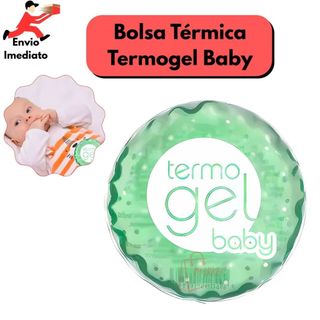 Bolsa Termo Gel Baby Térmica 75 ML Para Compressa Fria Quente P/ RN Bebês Crianças Alivio Nas Dores