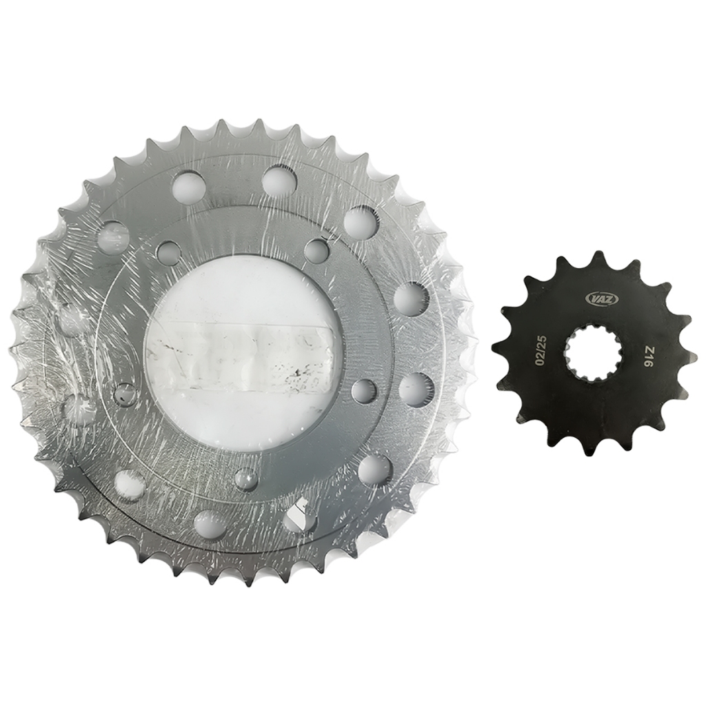 Kit Coroa E Pinhão Suzuki GS 500E 16/39 Dentes Passe 520 Vaz