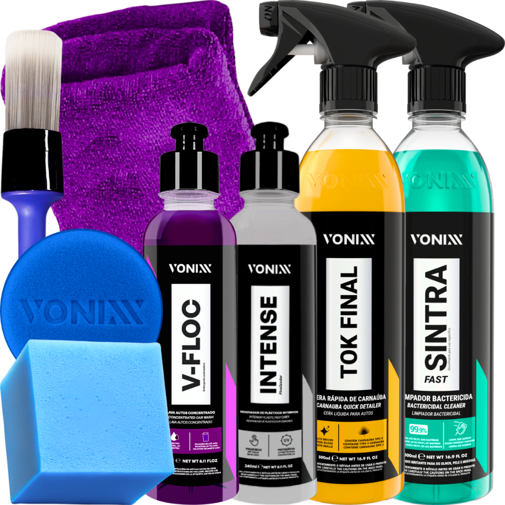 Kit Shampoo V-Floc Intense 240ml Cera Tok Final Sintra Fast Vonixx
