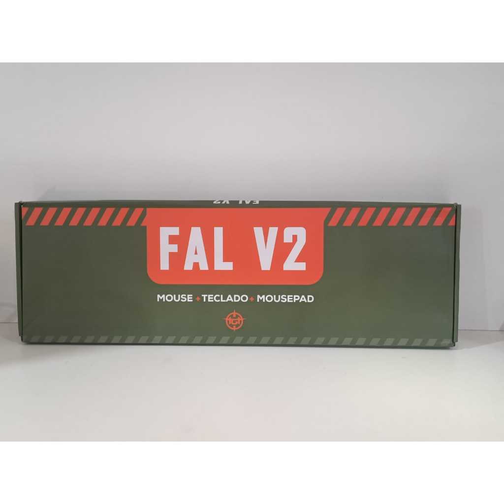 Kit Teclado Mouse e Mousepad FAL V2 NOVO