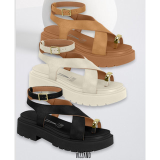 Sandália Feminina Confortável Vizzano FlatForm Levissíma