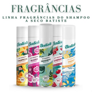 Batiste Shampoo Seco 200ml | Cabelos Limpos em Segundos em Oferta na Shopee
