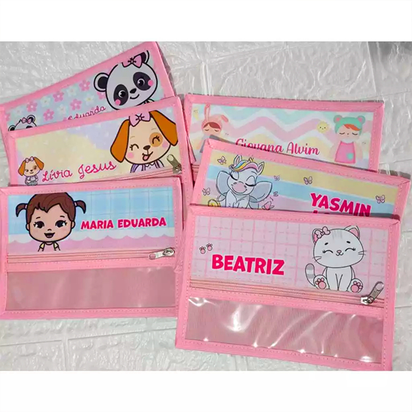 PORTA ESCOVA - BOLSINHA - ORGANIZADOR HIGIENE INFANTIL - COM NOME - anuncio 4