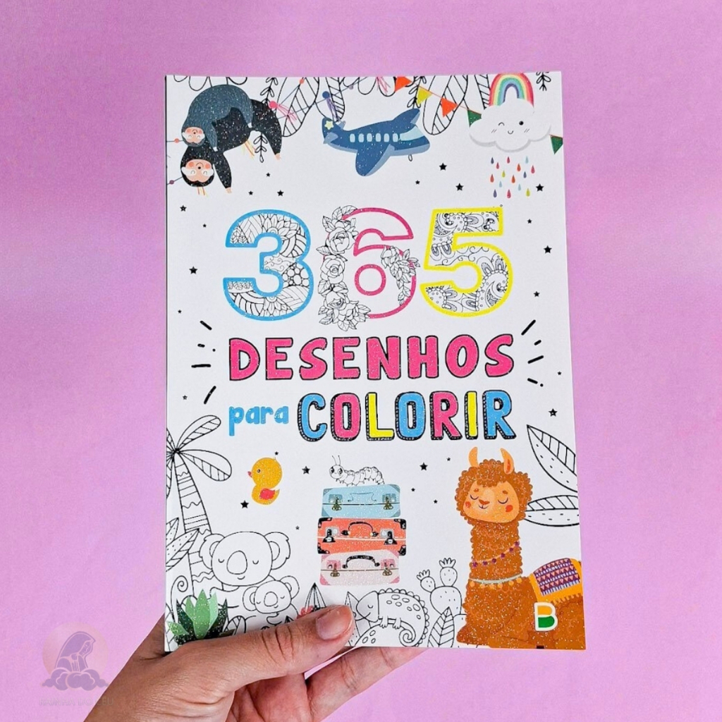 Livros 365 Desenhos para Colorir