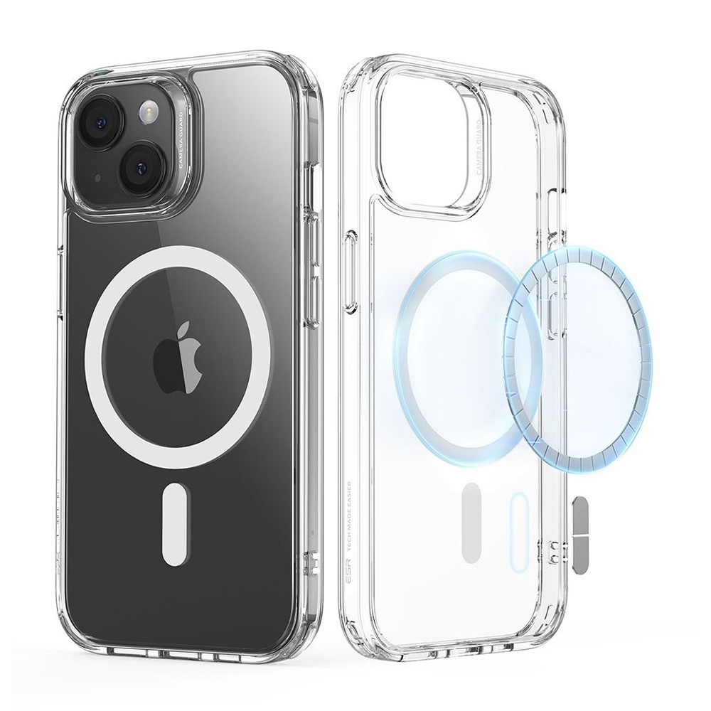 Capa/Capinha Esr Classic Hybrid p/iPhone 15 Transparente em Oferta na Shopee