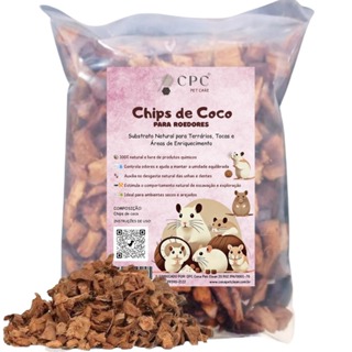 Chips de Coco Para Terrario de Roedores CPC Pet Care em Oferta na Shopee