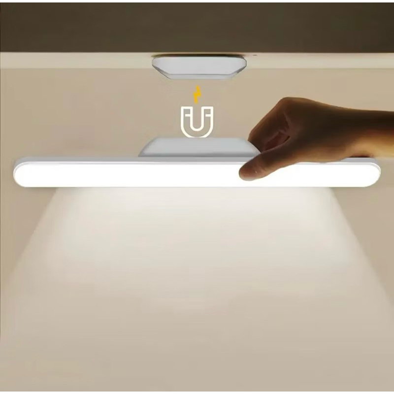 Luminária De Led Sobrepor Bastão Recarregável Sem Fio Com Suporte Magnético E Touch em Oferta na Shopee