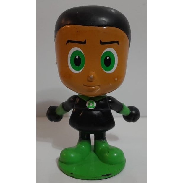 Boneco Miniatura do Personagem Lanterna Verde - DC Liga da Justiça - Bob's - 2009