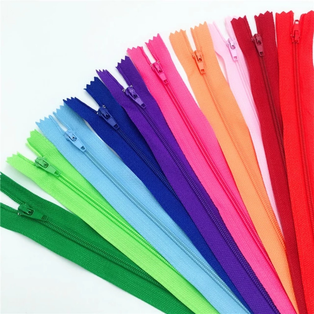 Zíper de Nylon Fixo Comum 50cm - Kit com 10 unidades em Oferta na Shopee