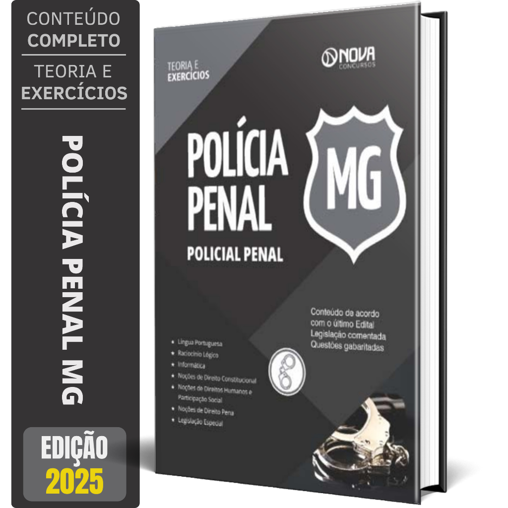 Imagem Apostila Polícia Penal MG - Agente Segurança Penitenciário
