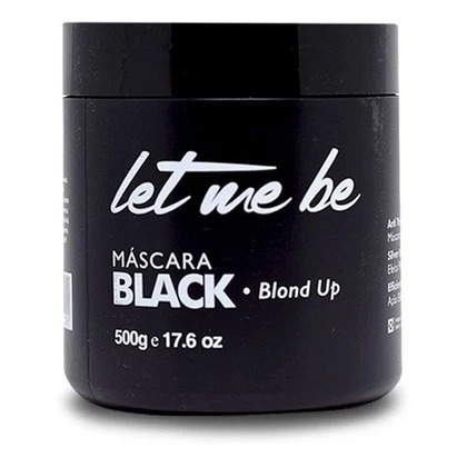 Let Me Be Máscara Black Pro Salon Let Me Be Blond Up 500g