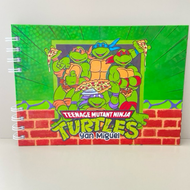 TARTARUGAS NINJA LIVRO DE COLORIR COM 50 DESENHOS CAPA DURA PAPEL 180G