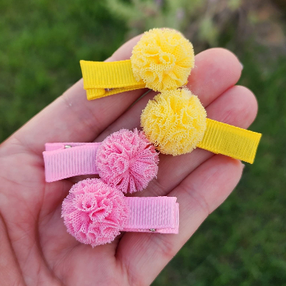 Kit 10 Presilhas com Borrachinha Antideslizante Forrada 3,5 cm – Seguras, Confortáveis e Fofas para Bebê Infantil