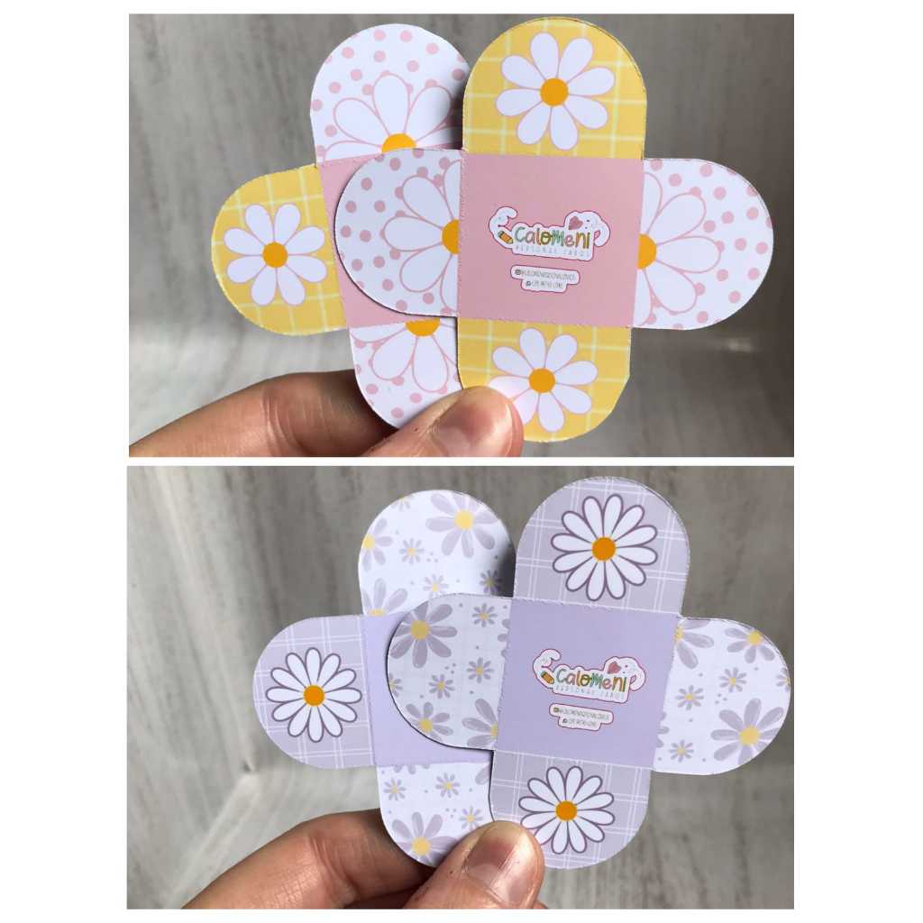 Forminhas de doce Personalizadas Margaridas flor/ Rosa/ Lilas /Chá de bebê 4 Pétalas Festa, Aniversário/Lembrancinhas