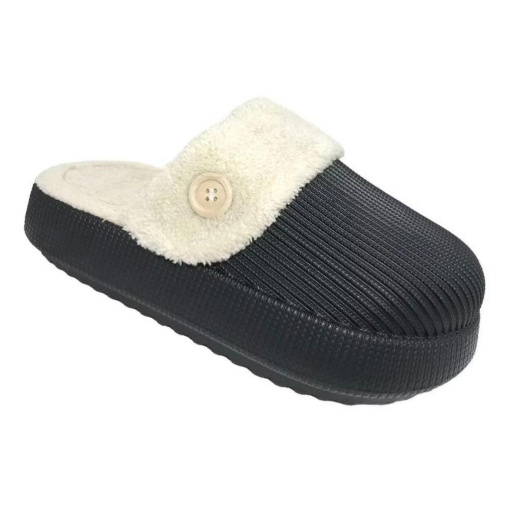 Chinelo Nuvem Pantufa Babuche Pelo Anatomico Macio Confortavel Inverno Yvate em Oferta na Shopee