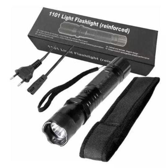 Lanterna Tática Proteção Pessoal Segurança Autodefesa Trilha Acampamento