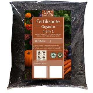 Fertilizante Orgânico Premium 4 em 1 CPC Garden em Oferta na Shopee