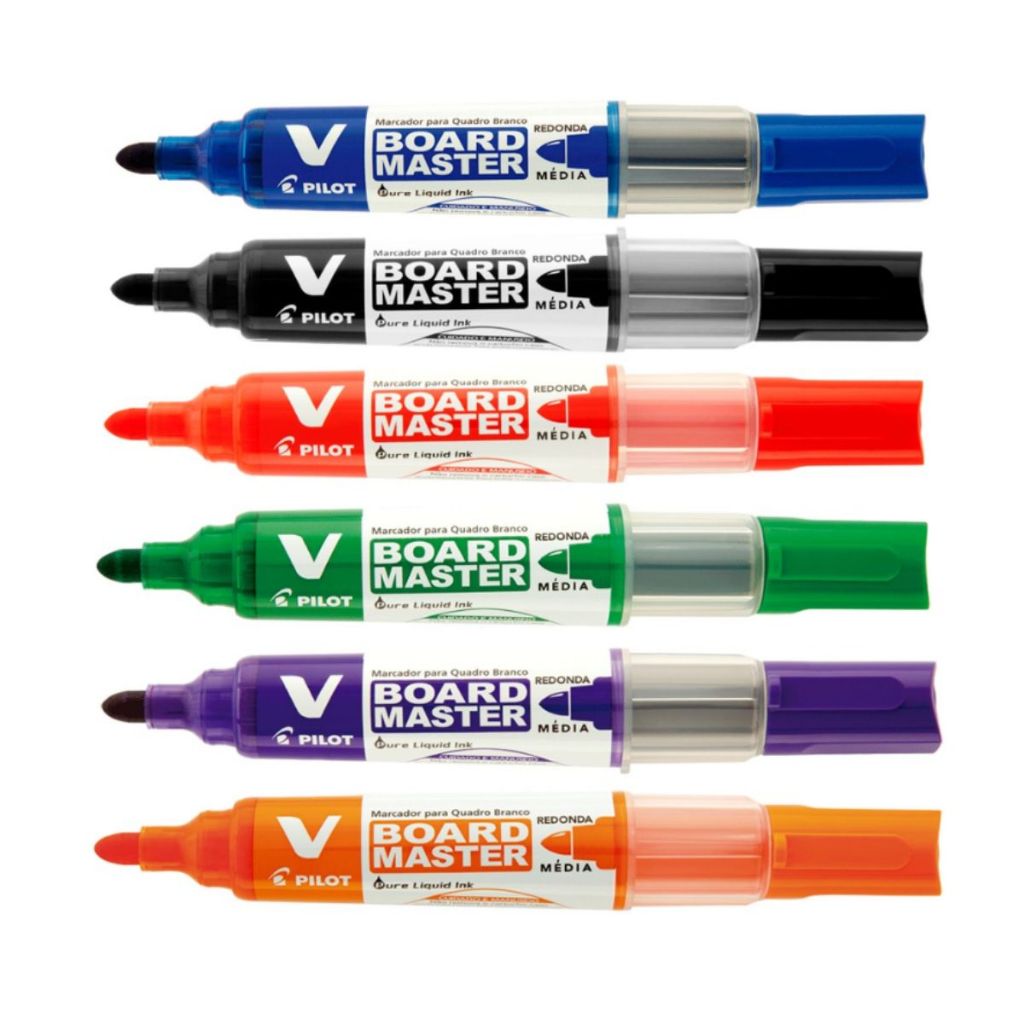 Marcador Para Quadro Branco V Board Master PILOT Recarregável. em Oferta na Shopee