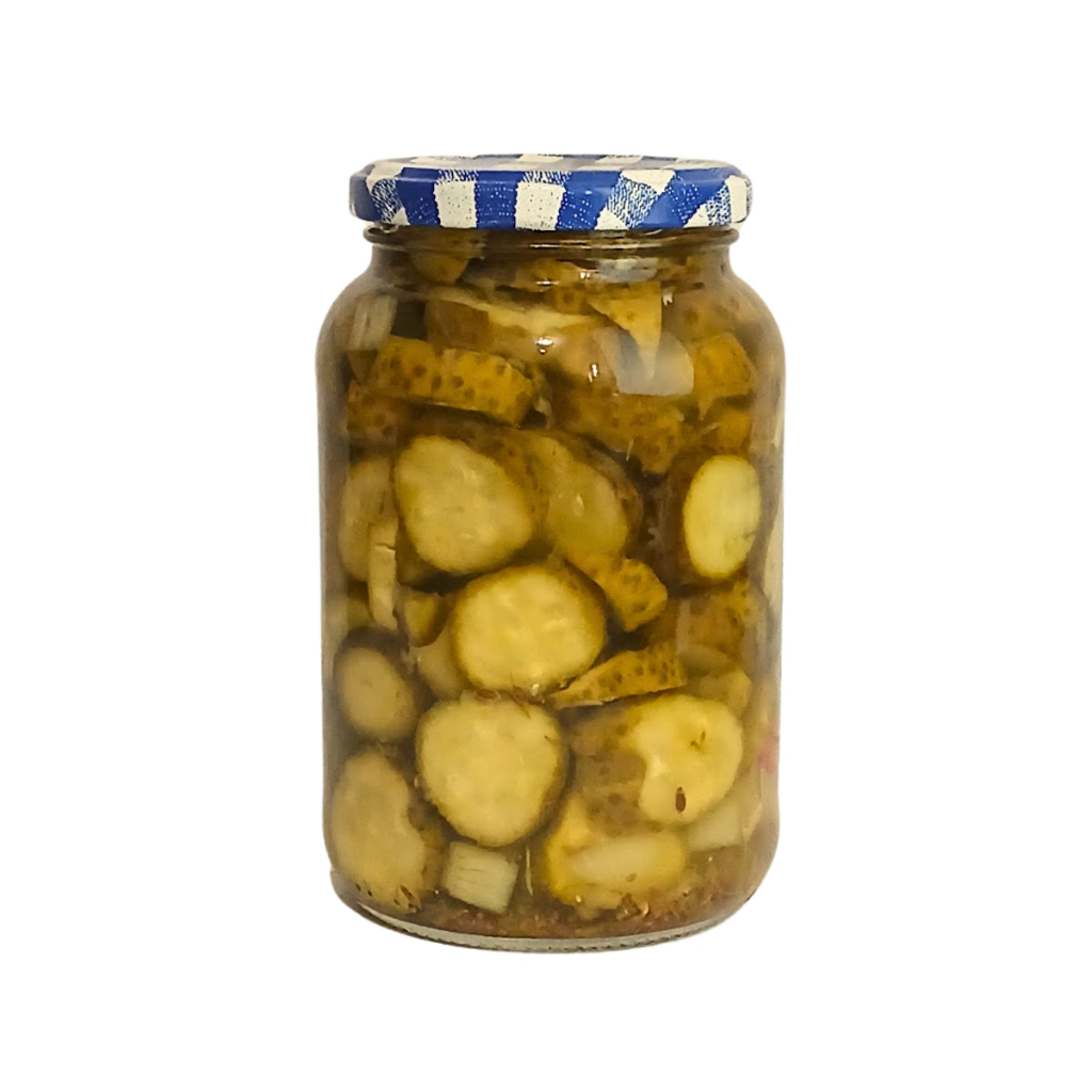 Kit 2 x Pepino Em Conserva Agridoce Burguer Em Rodelas 530g Rio do Morro