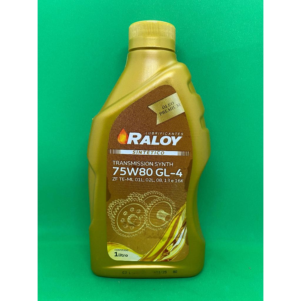 OLEO 75W80 SINTÉTICO GL-4 TRANSMISSION SYNTH CAMBIO MANUAL RALOY ZF TE-ML IVECO MAN 341 TYPE Z4 VOLVO 97305 DAF RENAULT