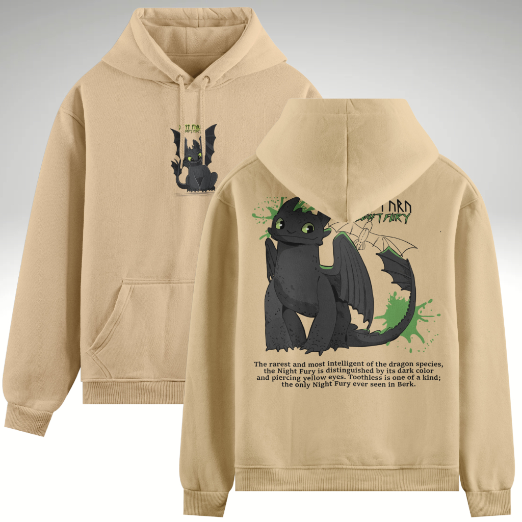 Moletom Furia da Noite Banguela Casaco ou Blusa de Frio Grossa