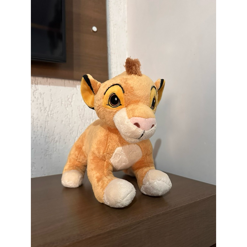 Pelúcia Simba Rei Leão - Boneco Simba Filme Rei Leão