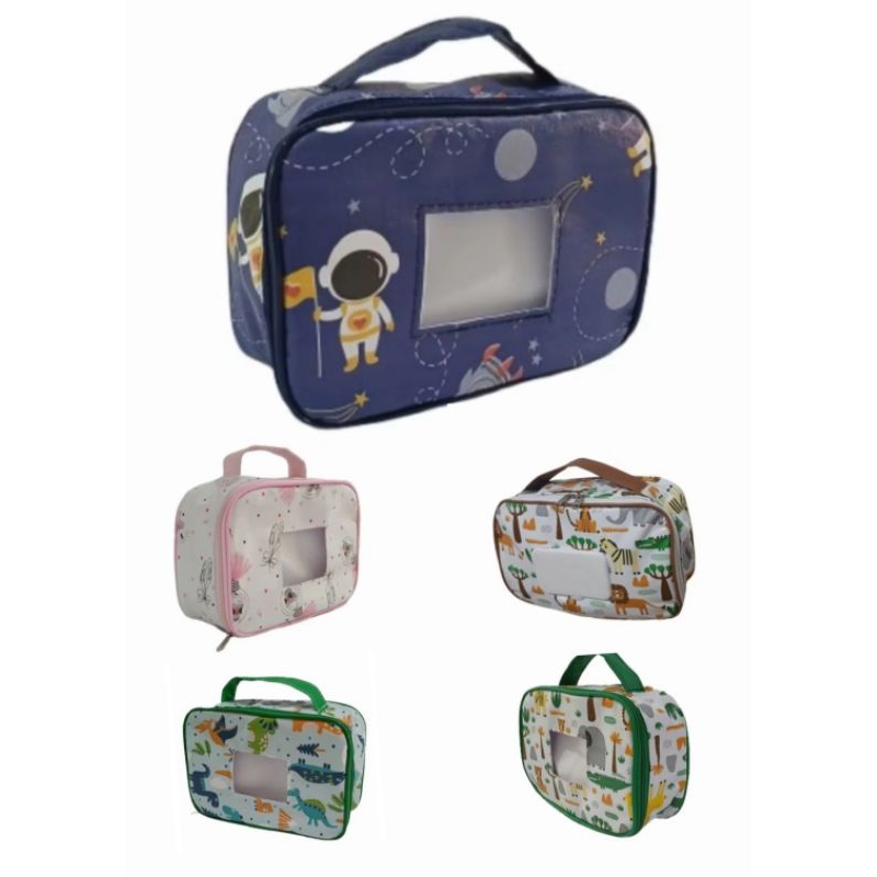 Porta Fralda e Lenço Umedecido/Necessaire em Oferta na Shopee