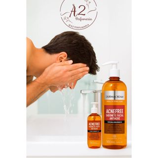 Sabonete Facial Acnefree | Antiacne com Ácido Salicílico, Niacinamida e Aloe Vera | Dermcream em Oferta na Shopee