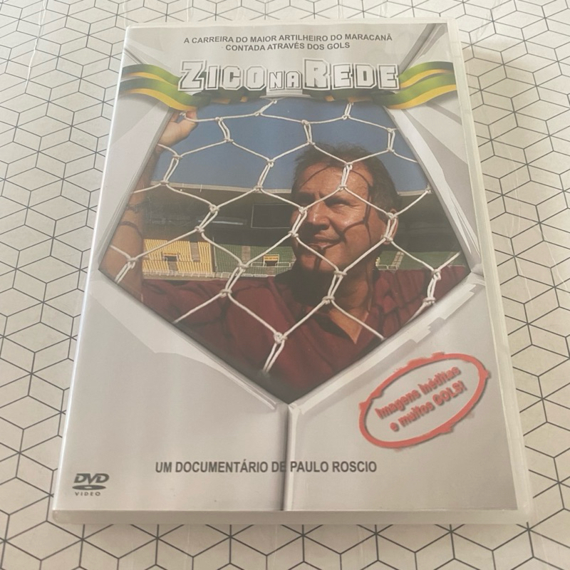 Dvd original Zico na rede