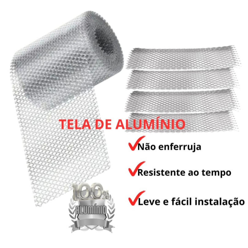 Telas Anti Inseto Alumínio 20X250 Calha Ralos interno externo Linear Proteção Baratas/não Enferruja em Oferta na Shopee