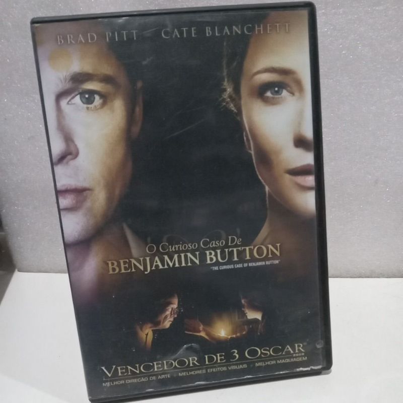 DVD O CURÍOSO CASA DE BEJAMIN BUTTON -FILME