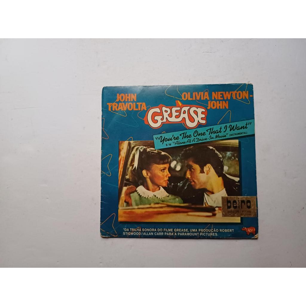 Compacto Grease - You're The Want That I Want / Alone At a Drive-In Movie