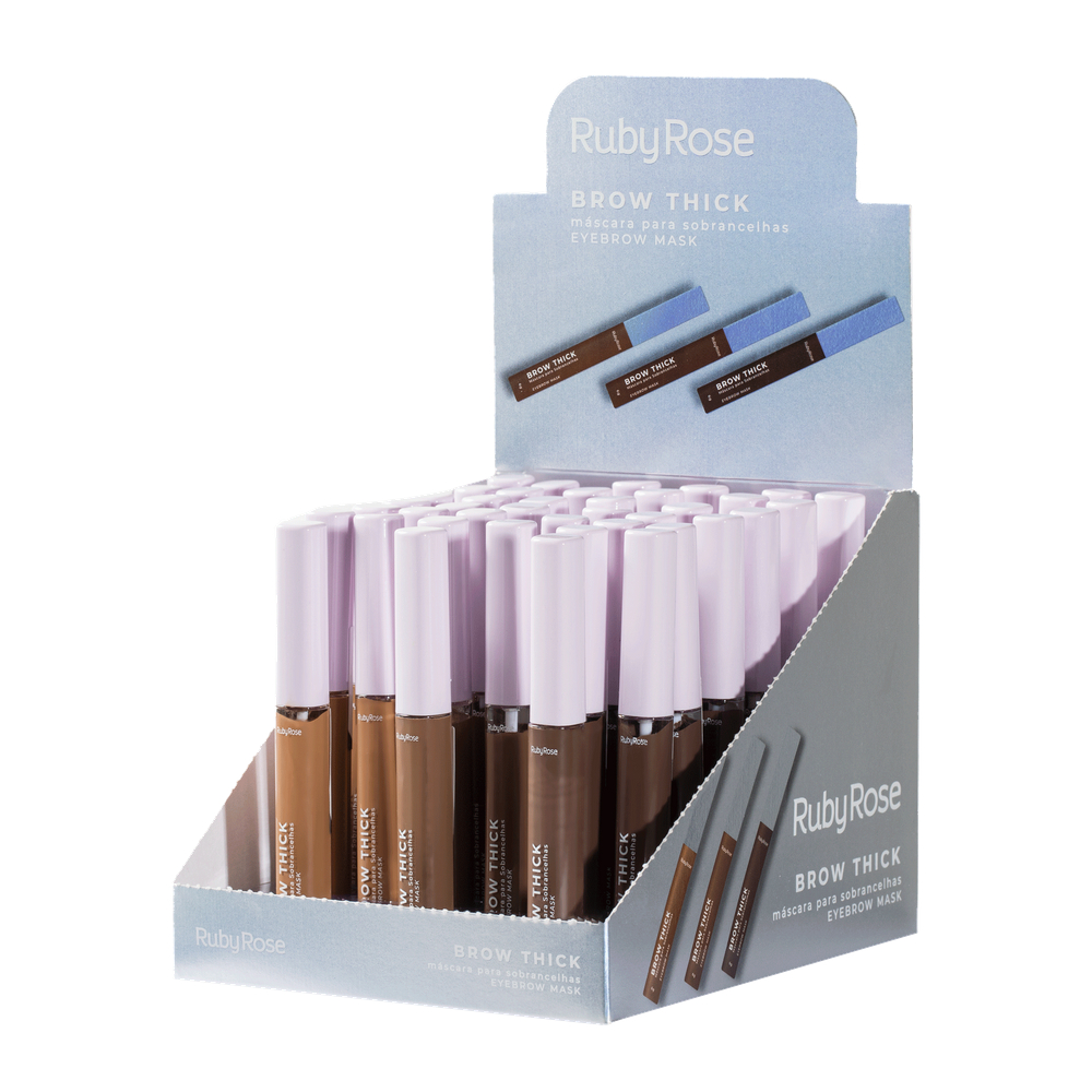 Gel de Sobrancelhas Ruby Rose HBF2800M – Preenchimento, Definição e Volume Natural em Oferta na Shopee