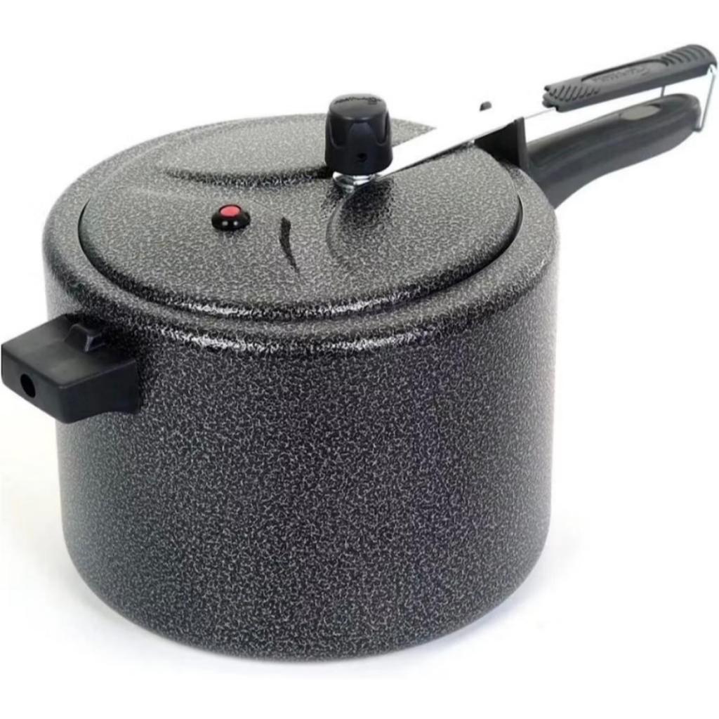 Panela de Pressão 7 Litros ASJ Preta Craqueada Envio Imediato