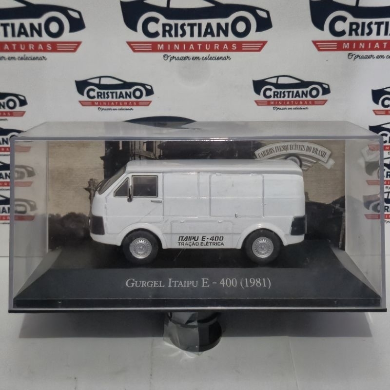Gurgel Itaipu E 400 1981 Carros Inesquecíveis do Brasil Ed 124