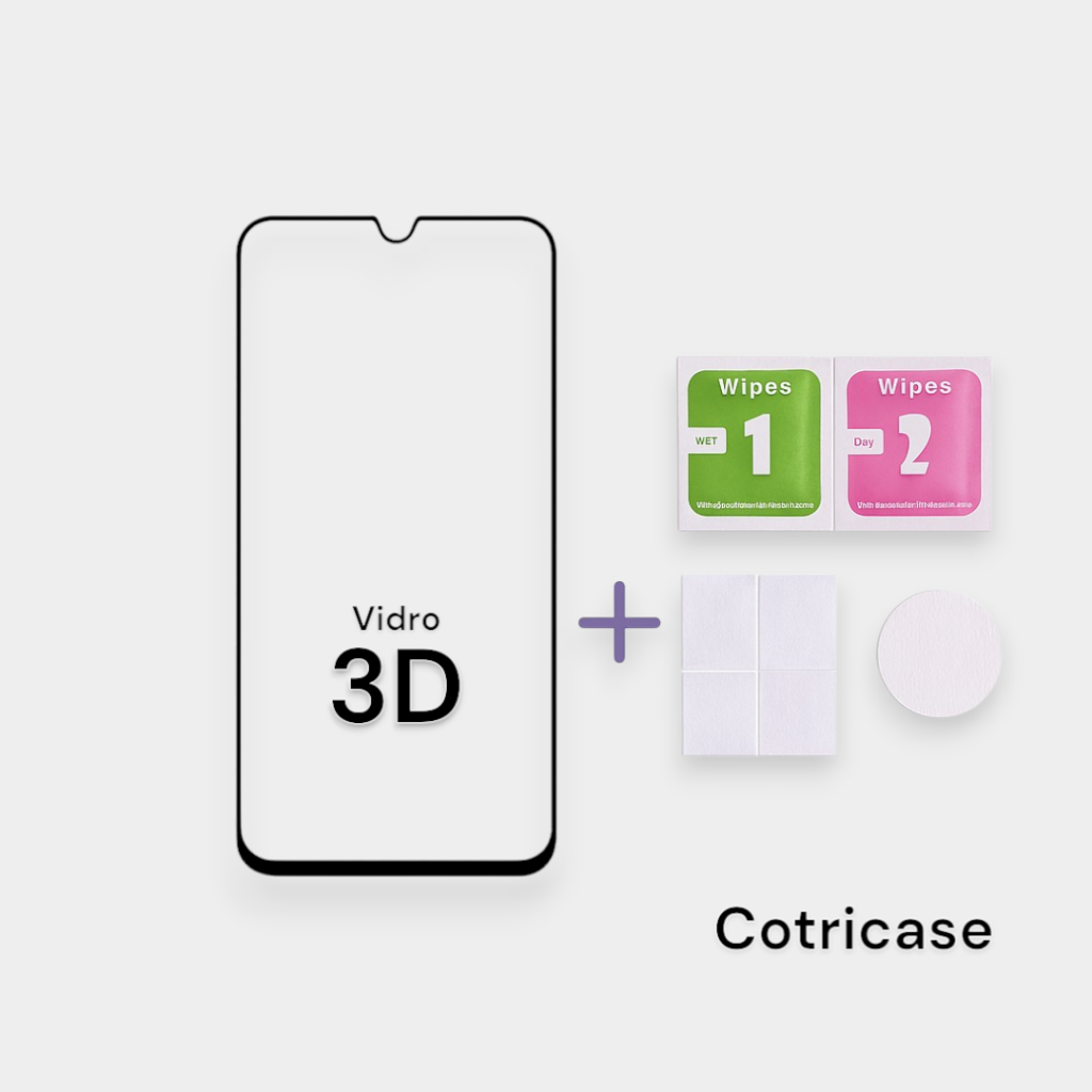 1/2 Película 3D Vidro Fino Compatível Samsung Galaxy A03 A05 A06 A14 A15 A16 A25 A26 A35 A36 A55 A56 A73 Custo-Benefício