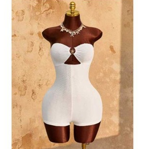 Macaquinho tomara que caia com bojo ana ruga premium exclusivo