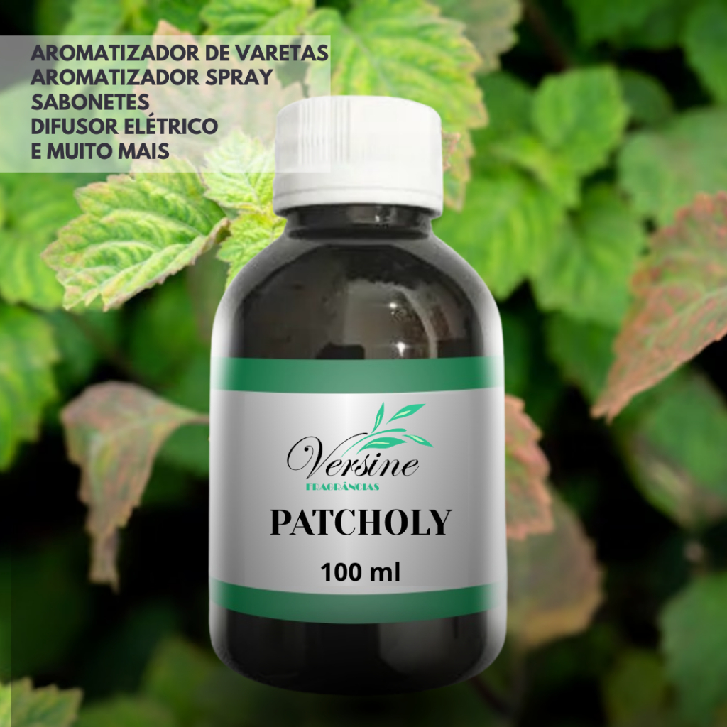 ESSÊNCIA PATCHOLY 100 ml VERSINE em Oferta na Shopee