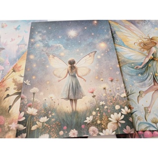 Papéis de Carta - Vida de Fada - Papel Decorado para anotações ou colecionar - papel de carta, papel decorado, anotação em Oferta na Shopee