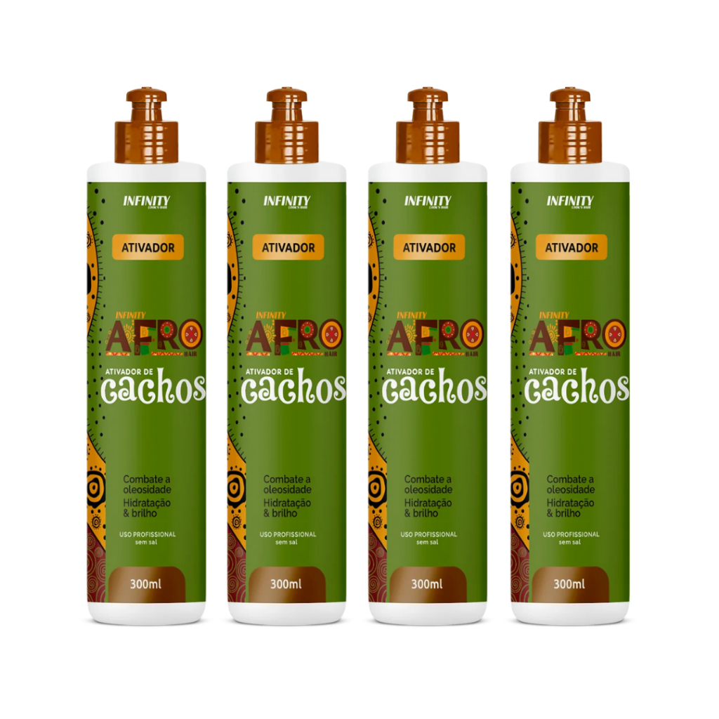 Kit 4x O Afro Ativador de Cachos 150ml Infinity Look