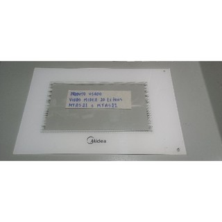 Vidro Porta Microondas Midea 20L MTAS21 (127V) e MTAS22 (220V)