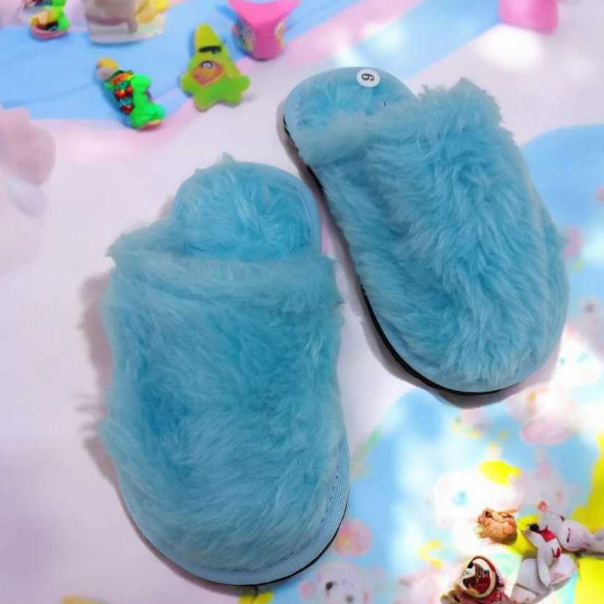 Pantufa Infantil confortável, Menino e Menina, Solado antiderrapante, Rosa e Azul - Do 24 ao 32 - K-two Calçados