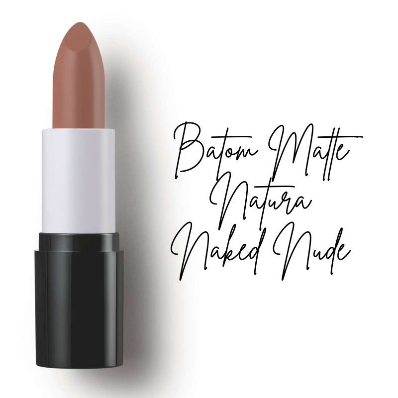 Batom Matte Natura Naked Nude Linha Faces